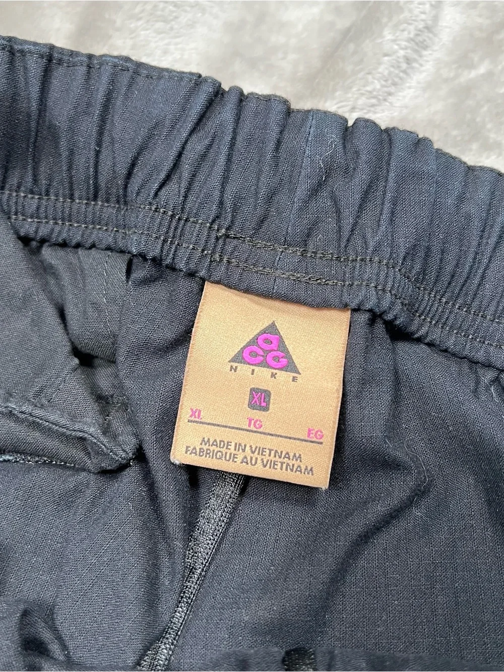 Nike ACG Trail Pants Mens XL Black Outdoor Gorpcore Stretch Ripstop CD4540 011